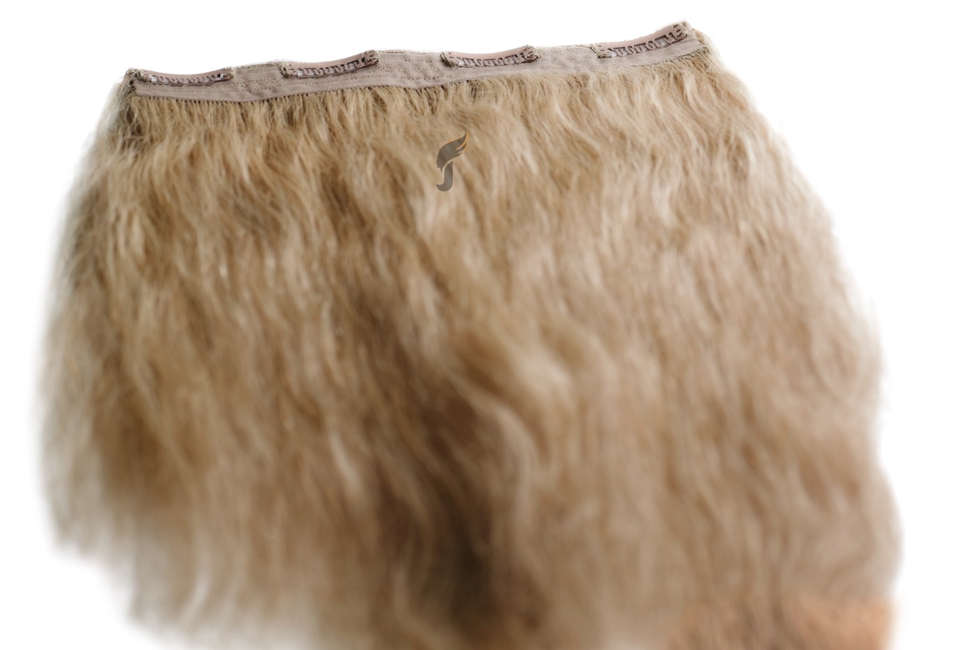 Juttu Extensions clip-on volumizer — single-donor virgin Remy