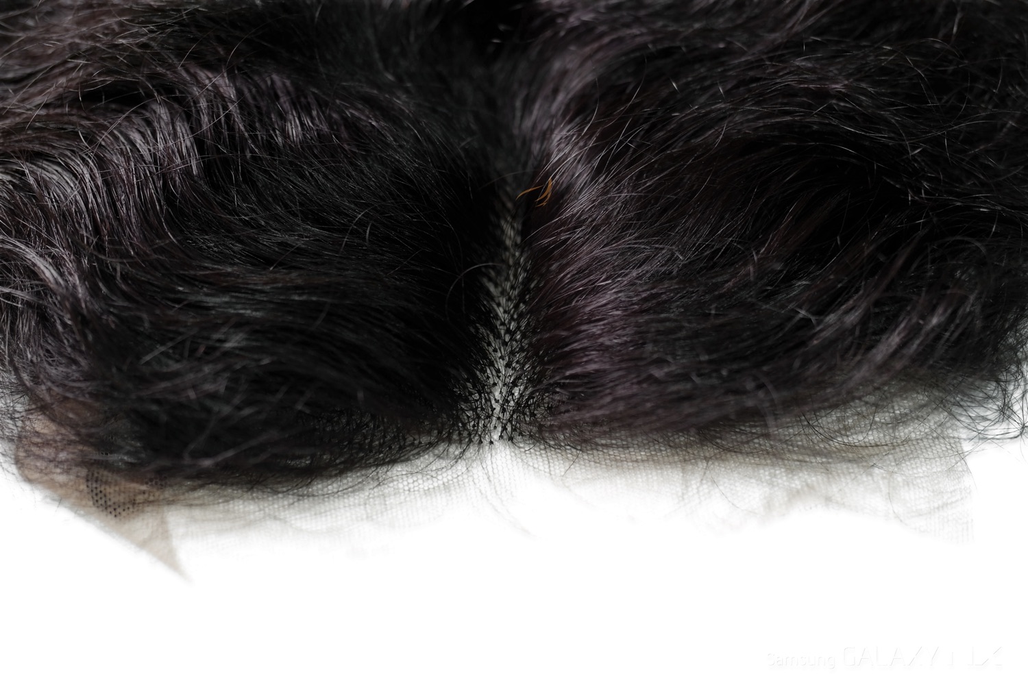 Juttu Extensions lace closure — natural parting detail, single-donor virgin Remy