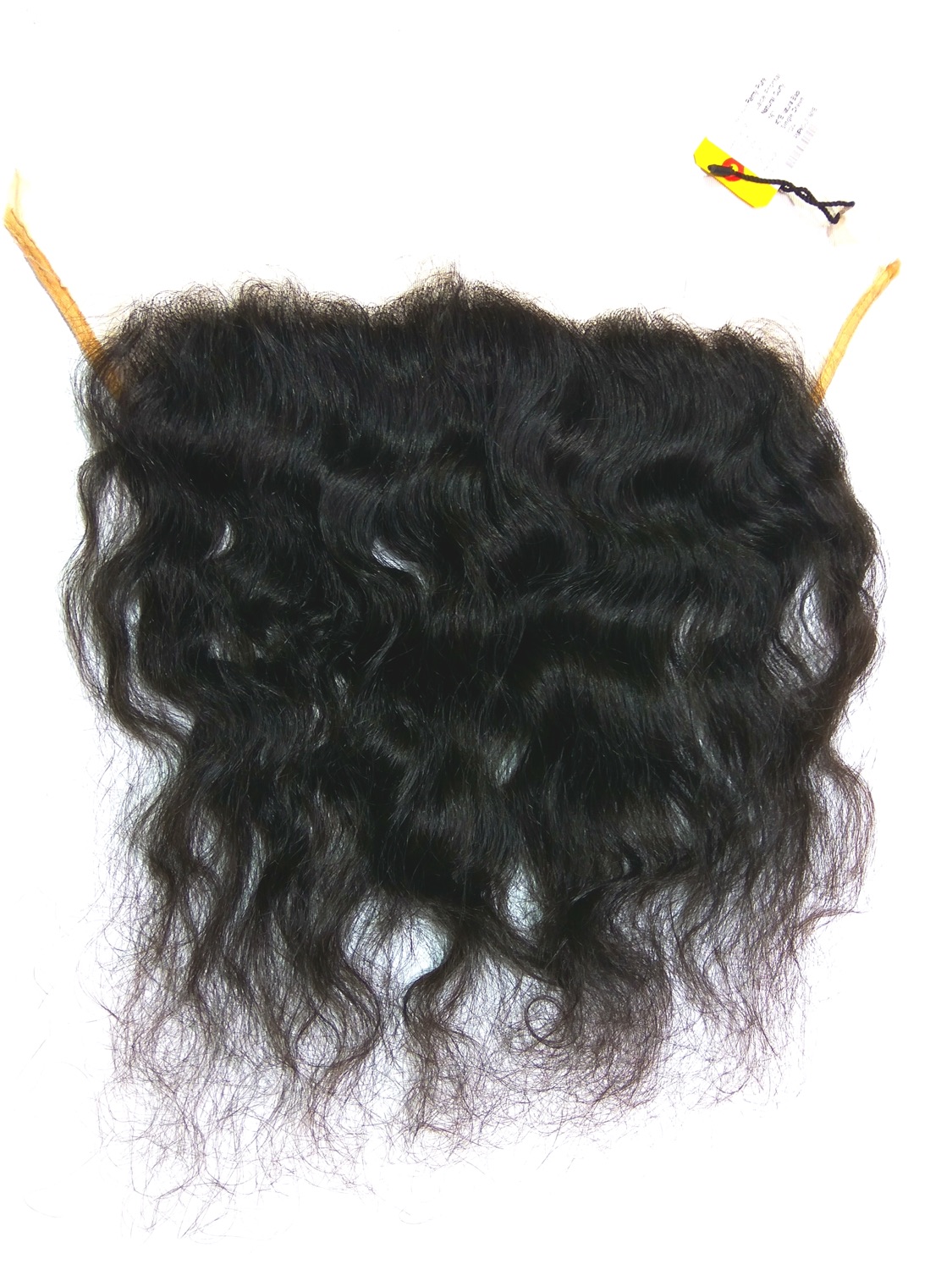 Juttu Extensions pre-plucked lace frontal — natural wavy virgin Remy