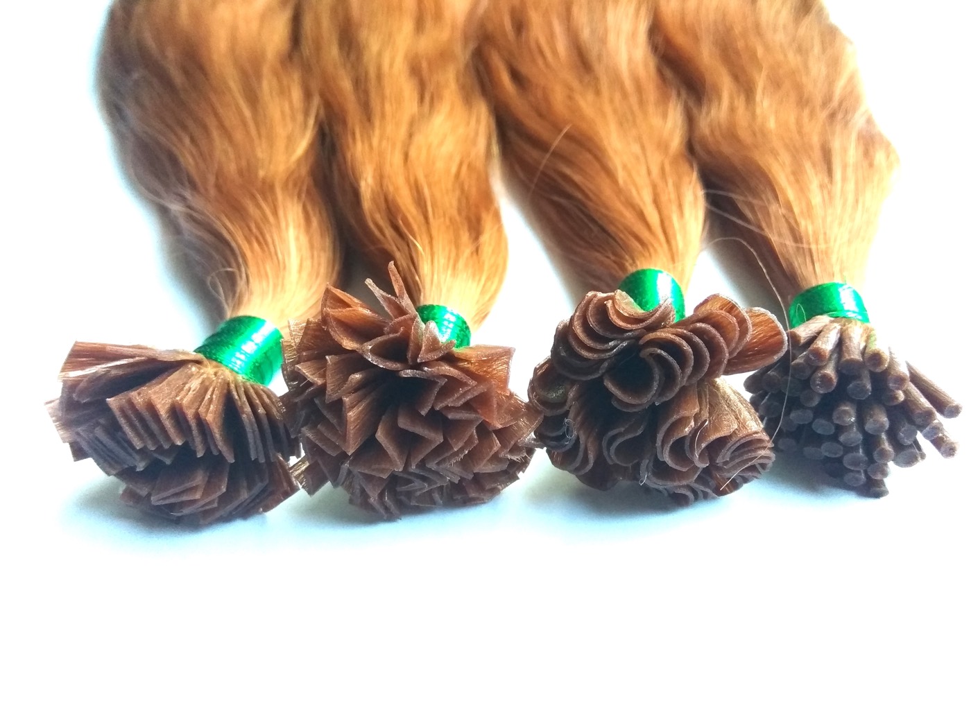 Juttu Extensions keratin tips — single-donor virgin Remy