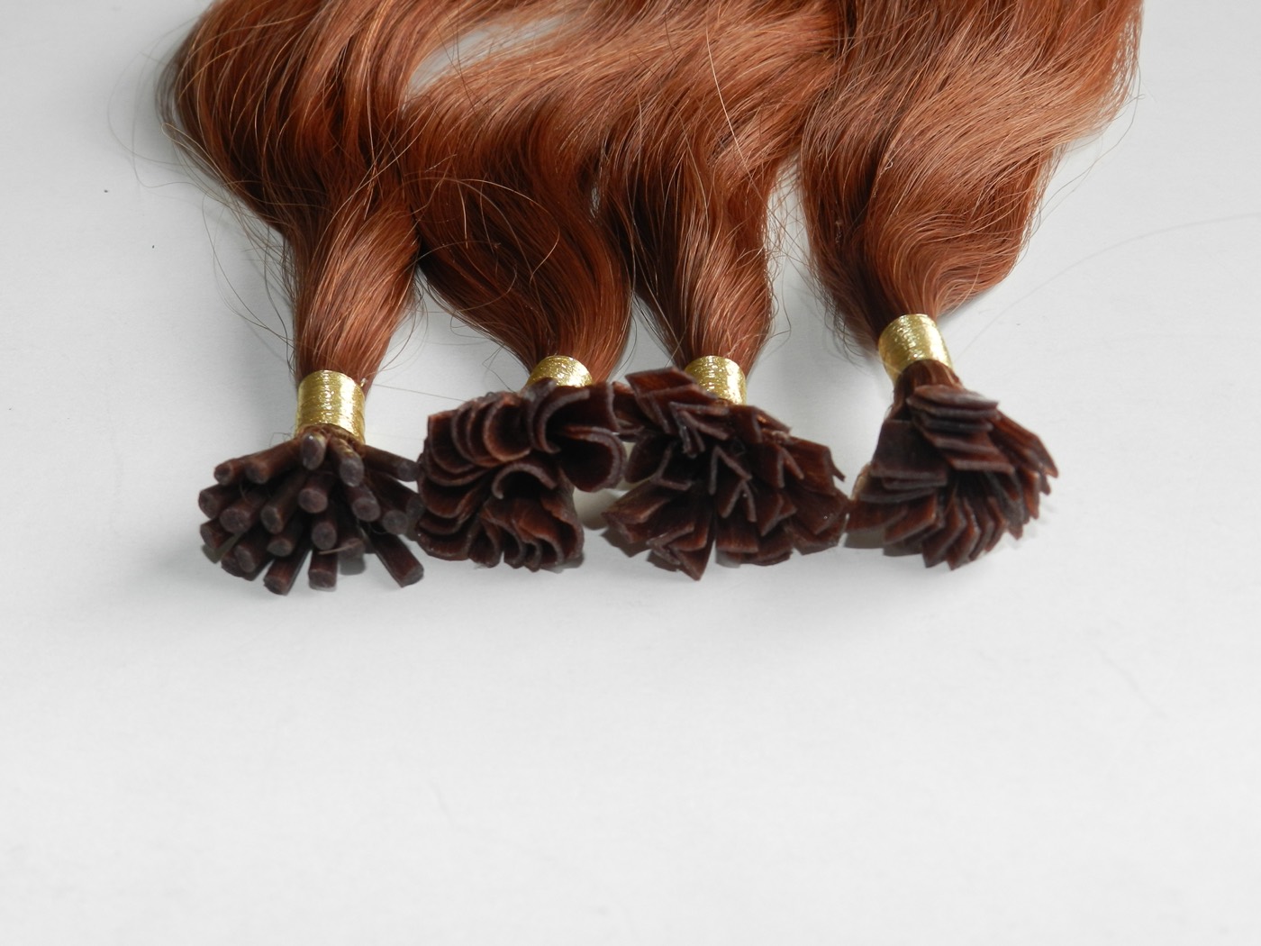 Juttu Extensions keratin tips — single-donor virgin Remy