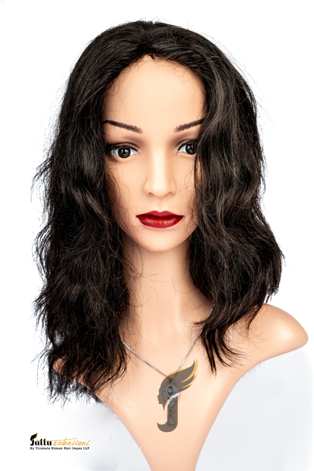 Juttu Extensions custom wig — hand-built on single-donor virgin Remy hair